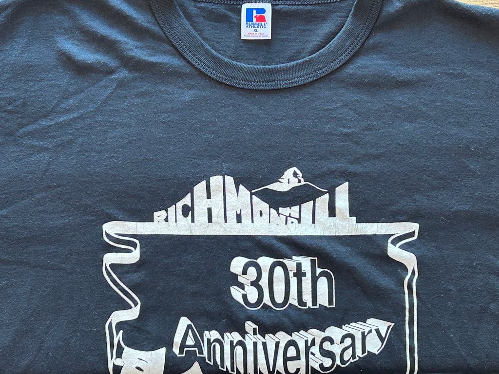 ★RUSSELLラッセルＵＳＡ製アメリカ製ヴィンテージトゥーフェイスＴシャツ黒ブラックＬ★ミリタリーアメカジ★古着屋オクトパスホールド★