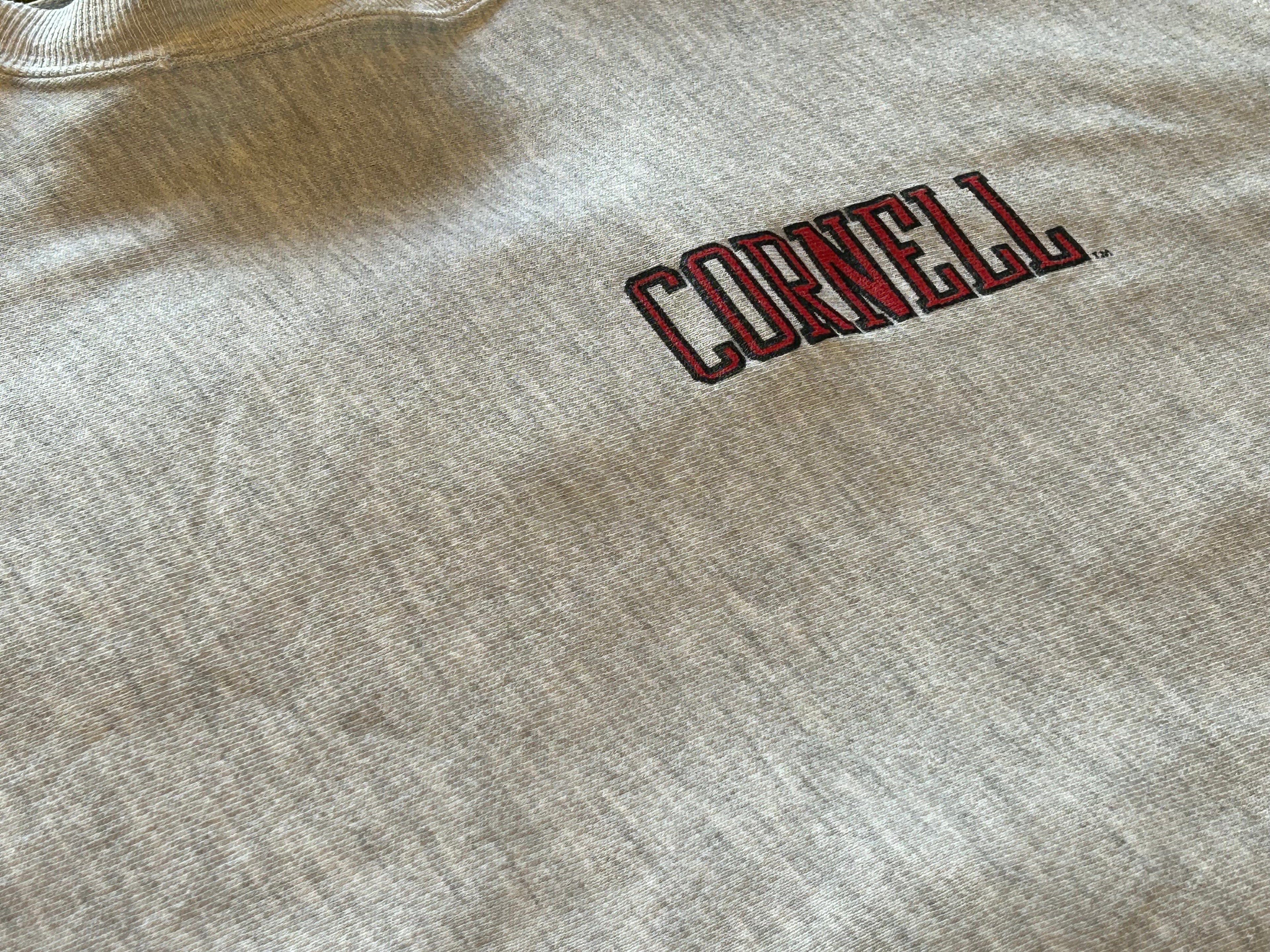 ★CHAMPIONチャンピオンビッグＣコーネルカレッジリバースウィーブＸＬ★ランタグ単色トリコ刺繍70s80s90s501XX506XX★オクトパスホールド★
