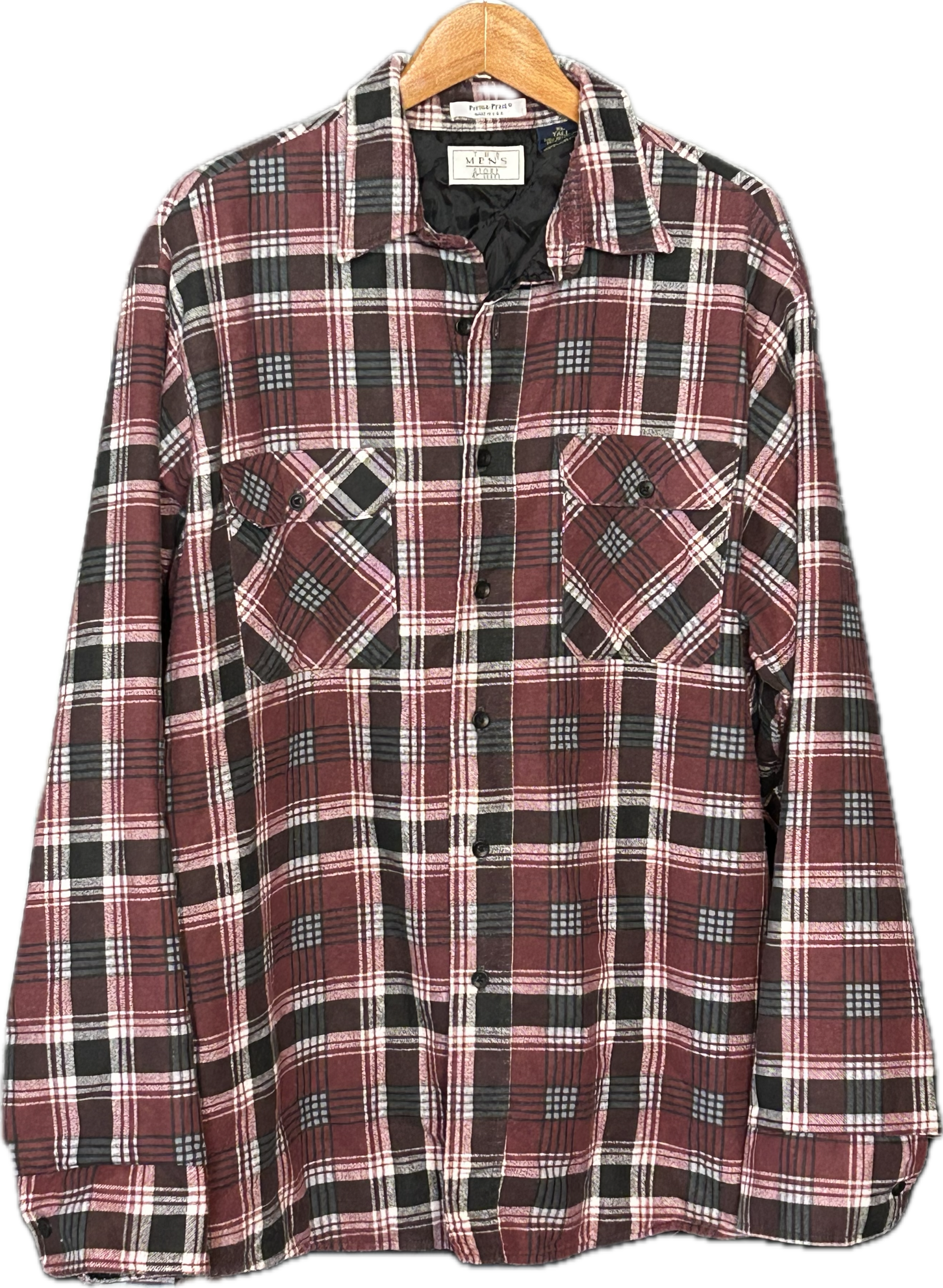 ★SEARSシアーズＵＳＡ製アメリカ製ヴィンテージキルティングネルシャツＸＸＬ★ファイブブラザービッグマック★古着屋オクトパスホールド★