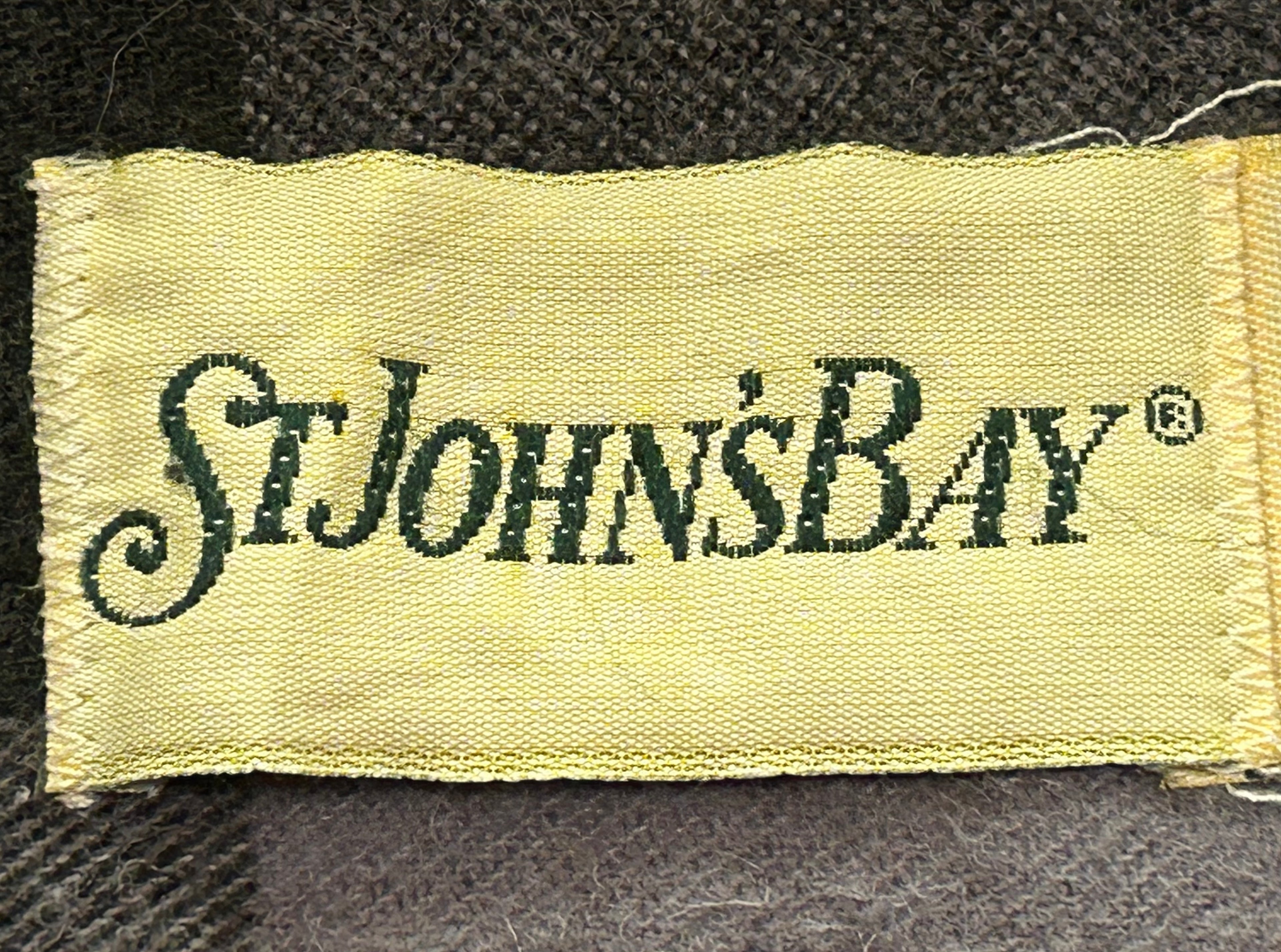 ★STJOHNSBAYセントジョンズベイBIGMACビッグマックＵＳＡ製アメリカ製80s90sヴィンテージネルシャツ黒灰Ｍ④★古着屋オクトパスホールド★