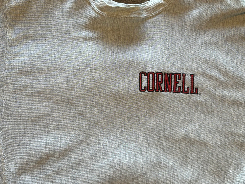 ★CHAMPIONチャンピオンビッグＣコーネルカレッジリバースウィーブＸＬ★ランタグ単色トリコ刺繍70s80s90s501XX506XX★オクトパスホールド★