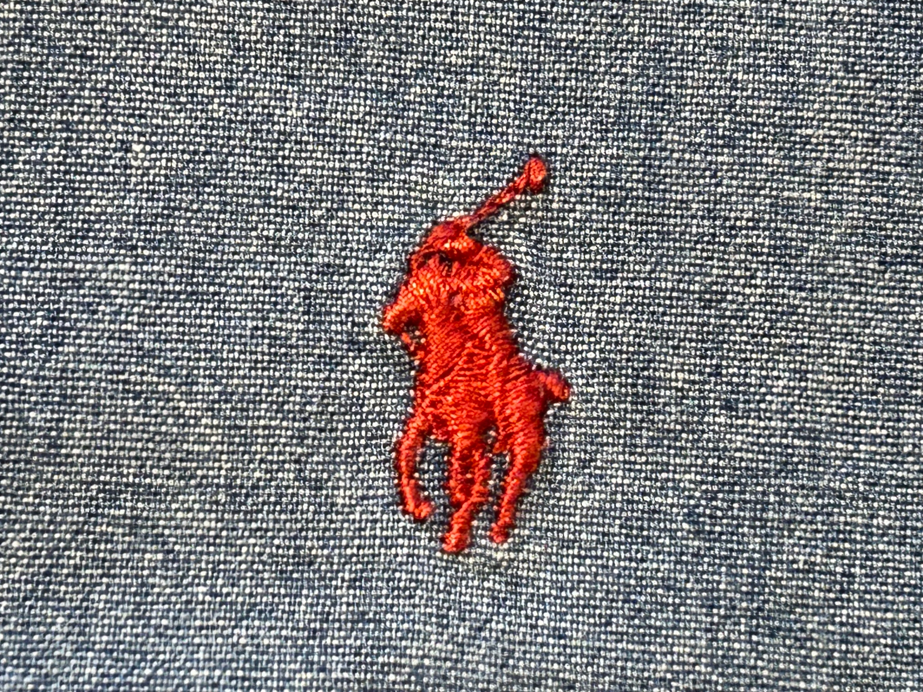 ★RALPH LAURENラルフローレンヴィンテージデニムシャツＬ★ブレアブレイクRRLポロPOLOラグビーRUGBYポロベア★古着屋オクトパスホールド★