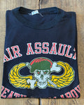 ★ARTEXアルテックスＵＳＡ製アメリカ製ヴィンテージミリタリーＴシャツ黒ブラックＬ★アメカジカレッジ★古着屋オクトパスホールド★