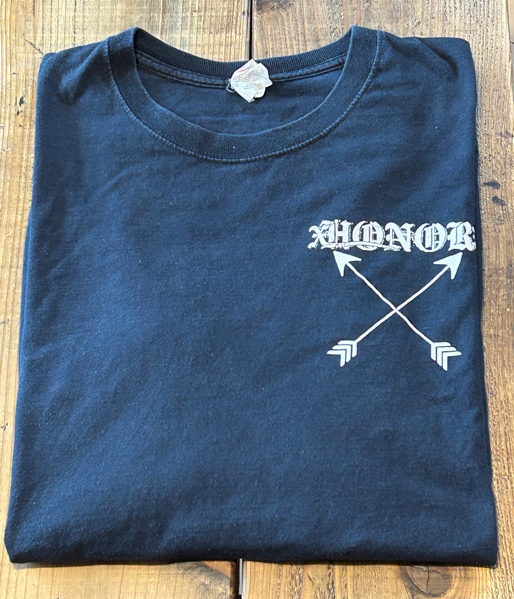 ★フルーツオブザルームハードコアメタルバンドプリントＴシャツ黒ブラックＸＬ★カレッジミリタリーアメカジ★古着屋オクトパスホールド★