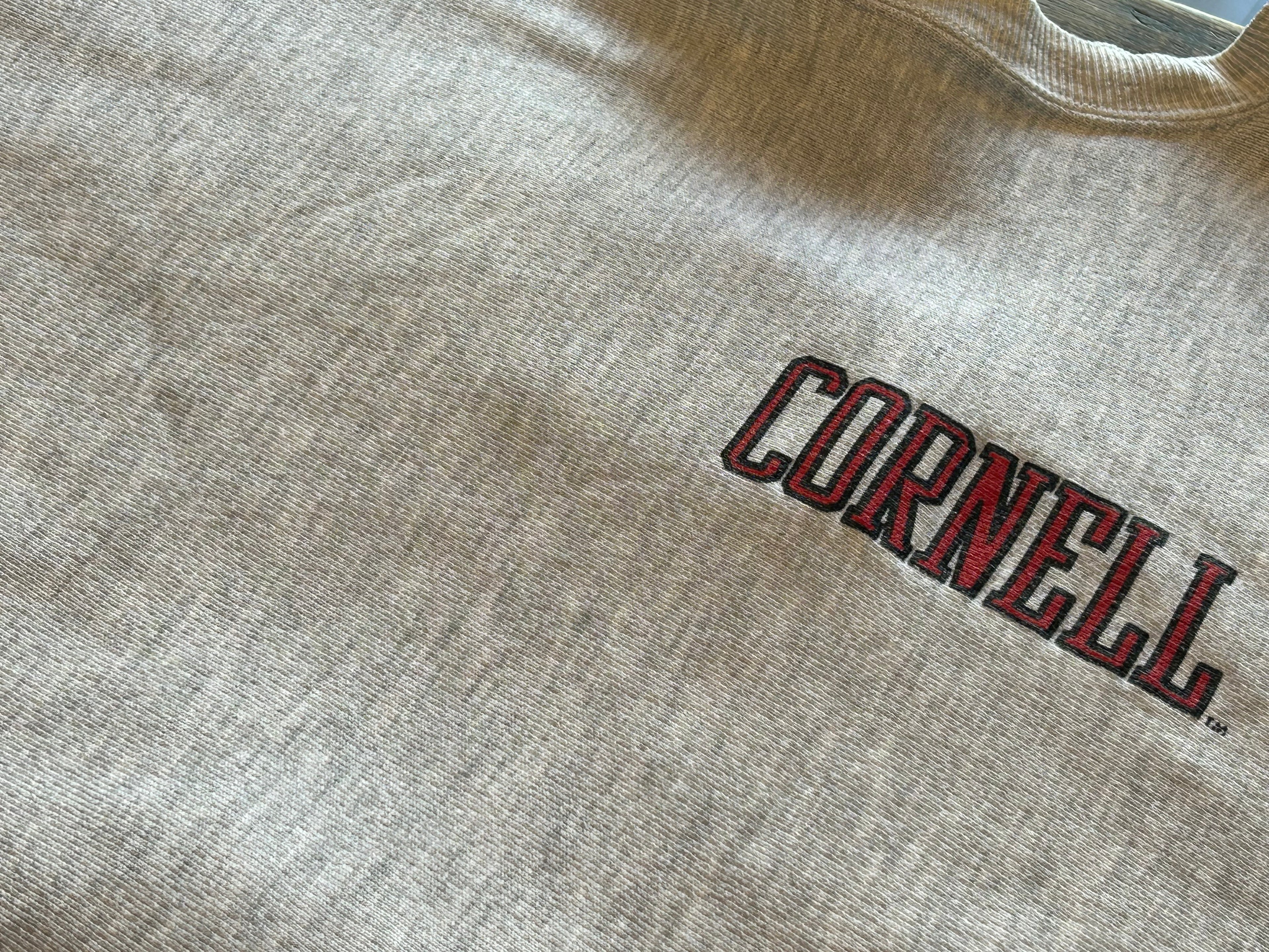★CHAMPIONチャンピオンビッグＣコーネルカレッジリバースウィーブＸＬ★ランタグ単色トリコ刺繍70s80s90s501XX506XX★オクトパスホールド★