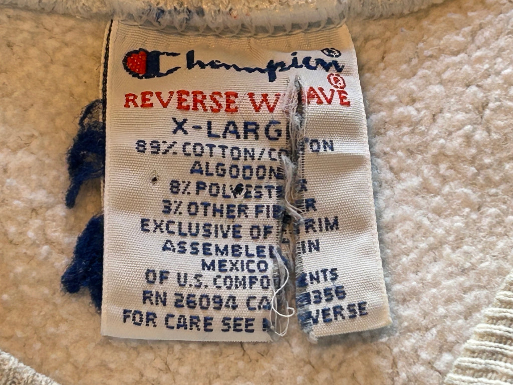 ★CHAMPIONチャンピオンビッグＣコーネルカレッジリバースウィーブＸＬ★ランタグ単色トリコ刺繍70s80s90s501XX506XX★オクトパスホールド★
